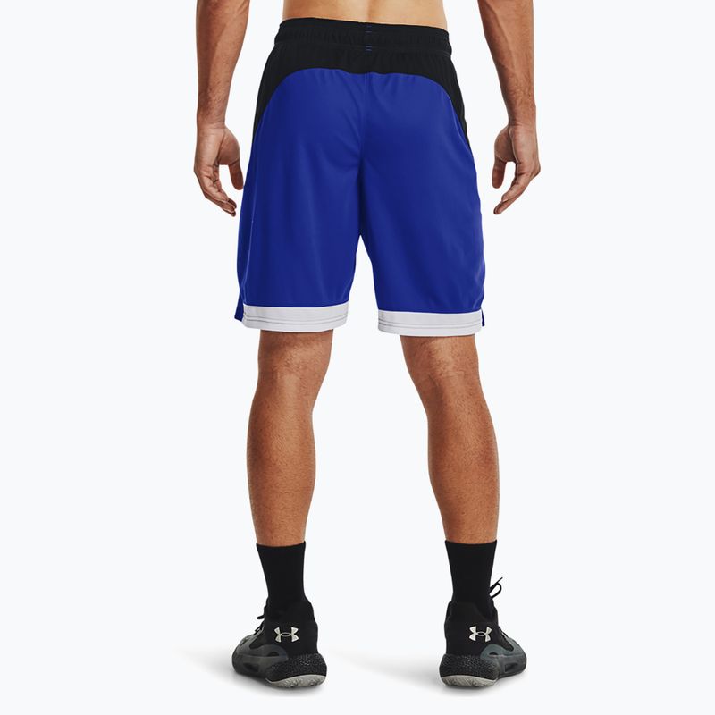 Under Armour men's basketball shorts Baseline 10" blue 1370220 3