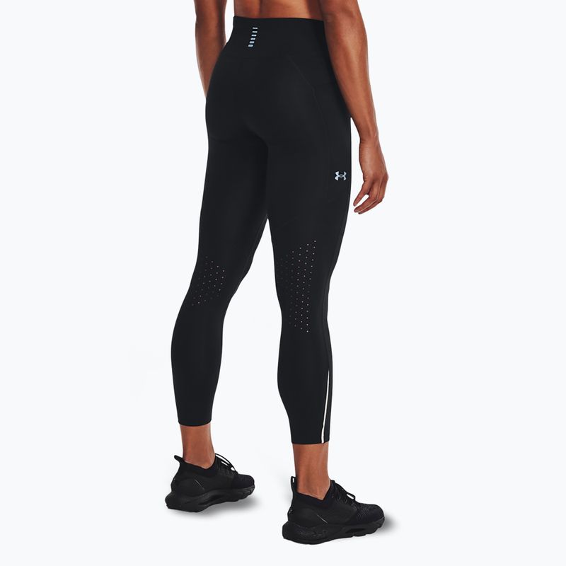 Under Armour Launch Ankle women's running leggings black/black/reflective 3