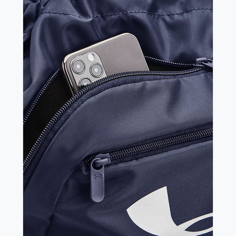 Under Armour Undeniable Sackpack 20 l midnight navy/midnight navy/metallic silver 3