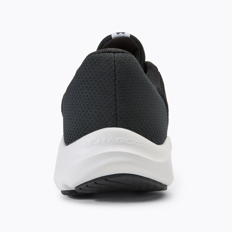 Under Armour Charged Pursuit 3 black/black/white men's running shoes 6