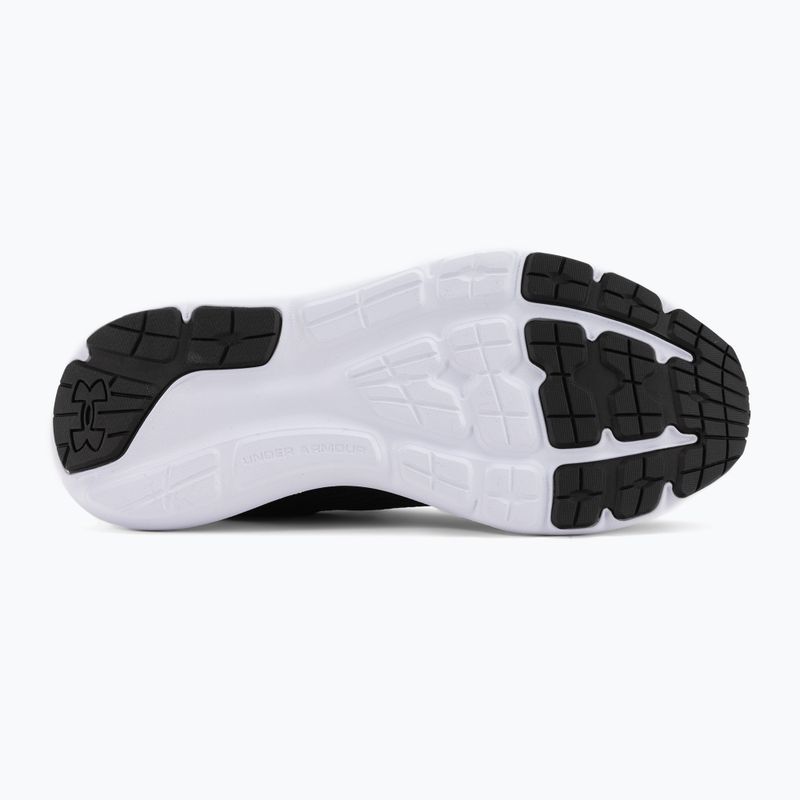Under Armour Surge 3 men's running shoes black and white 3024883 5
