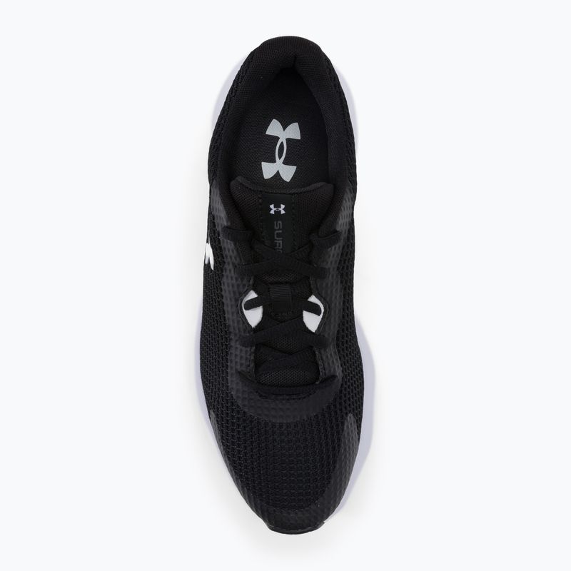Under Armour Surge 3 men's running shoes black and white 3024883 6