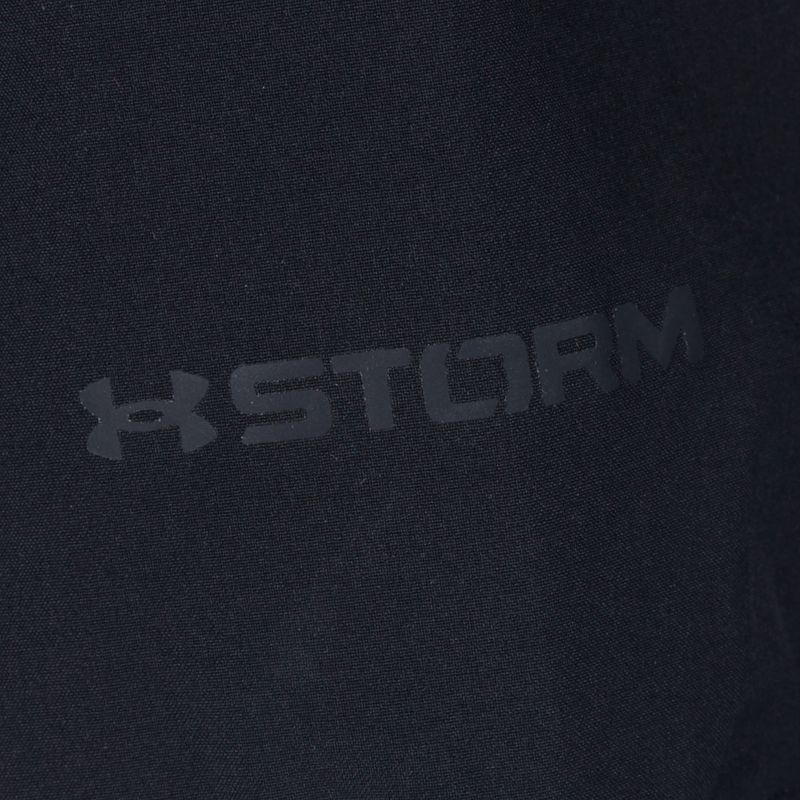 Under Armour Woven women's hooded jacket black and white 1369889 5