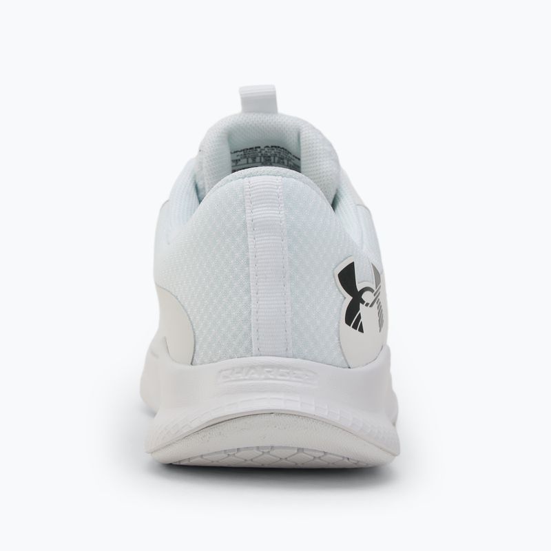 Women's training shoes Under Armour W Charged Aurora 2 white/white/metallic warm silver 6