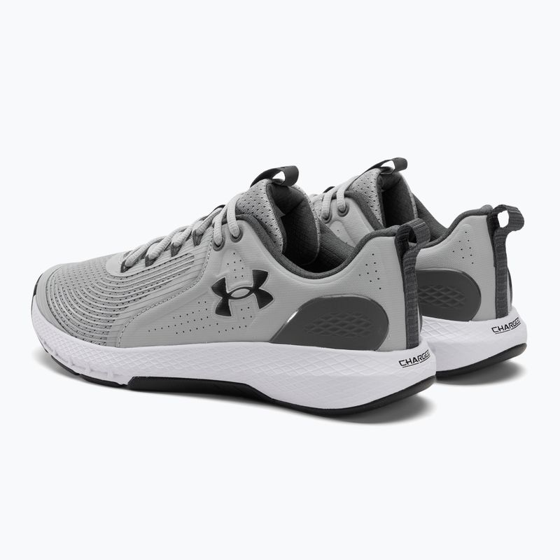 Under Armour Charged Commit Tr 3 mod gray/pitch gray/black men's training shoes 3