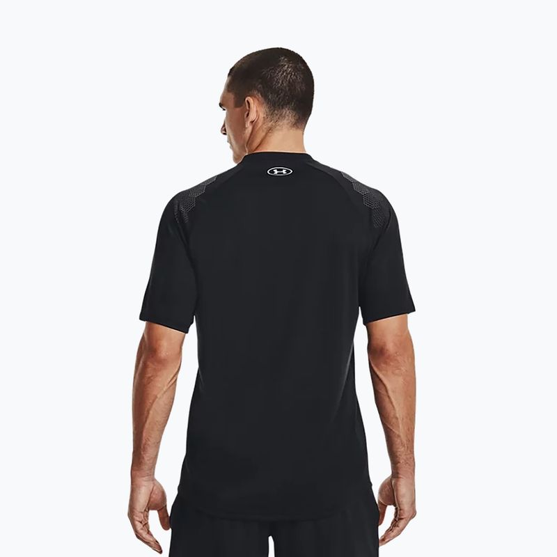 Under Armour men's training t-shirt Ua Armourprint SS black 1372607-001 4