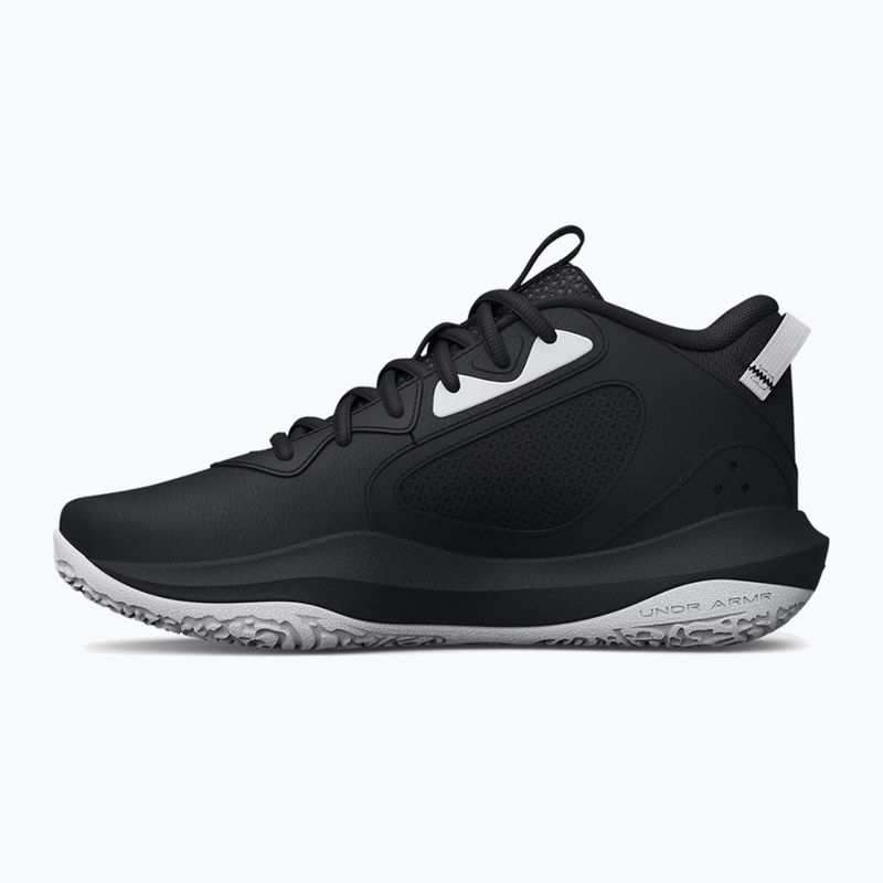 Under Armour Lockdown 6 basketball shoes black/black/metallic gold 12