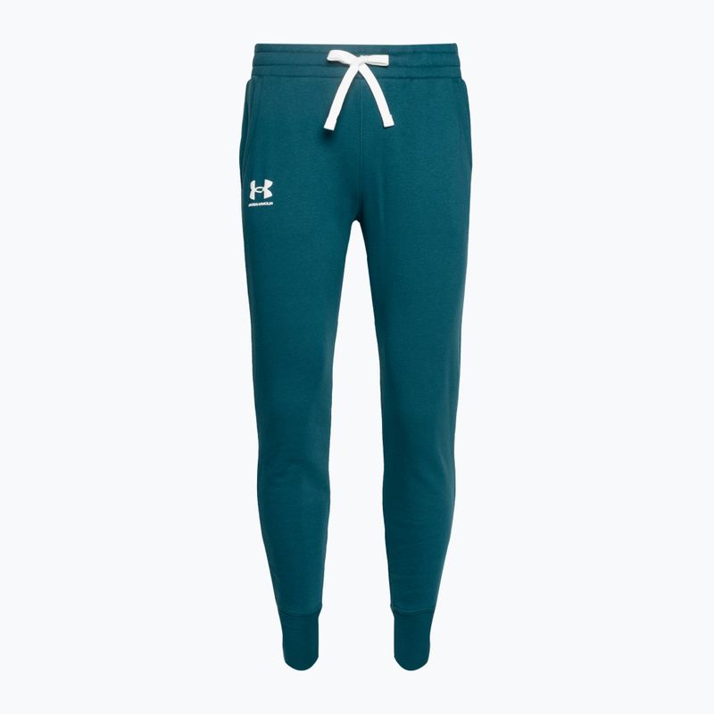 Under Armour men's Rival Fleece Joggers 716 green 1356416-716 sweatpants 3