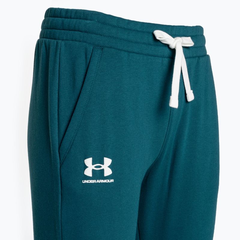 Under Armour men's Rival Fleece Joggers 716 green 1356416-716 sweatpants 5
