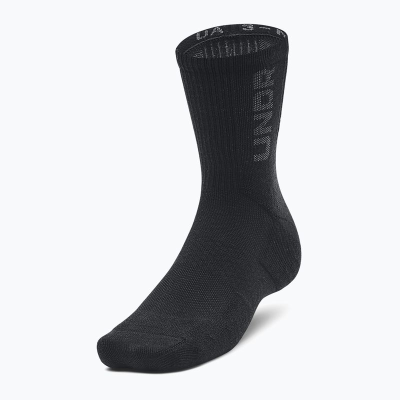 Under Armour 3-Maker Mid Crew 3P training socks 2