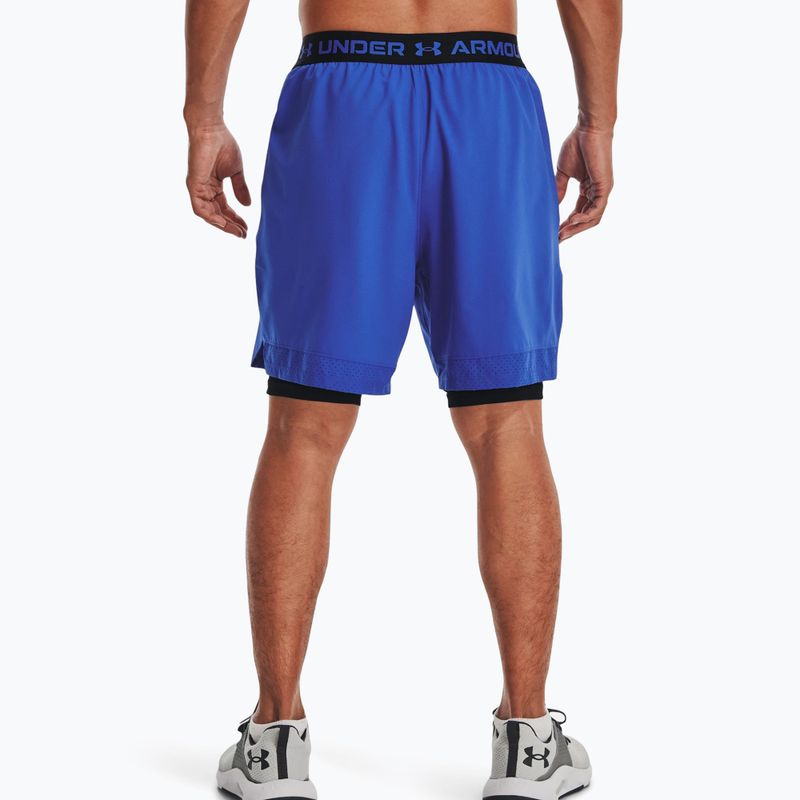 Under Armour men's 2-in-1 training shorts UA Vanish Woven Sts blue 1373764 4