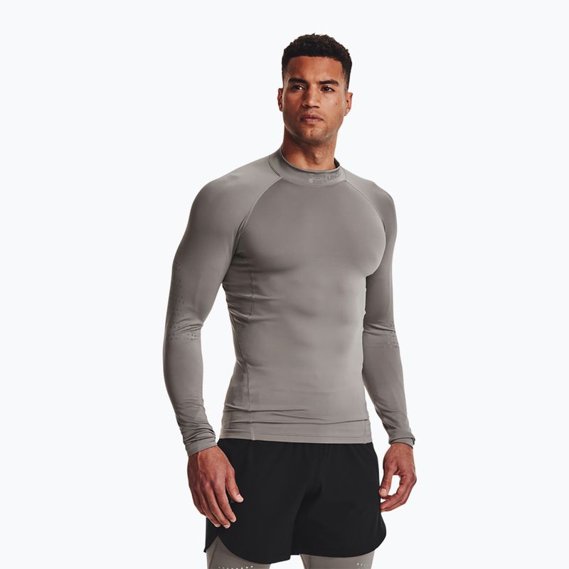Under Armour men's longsleeve T-shirt Ua Cg Armour Novelty Mock grey 1373828-294