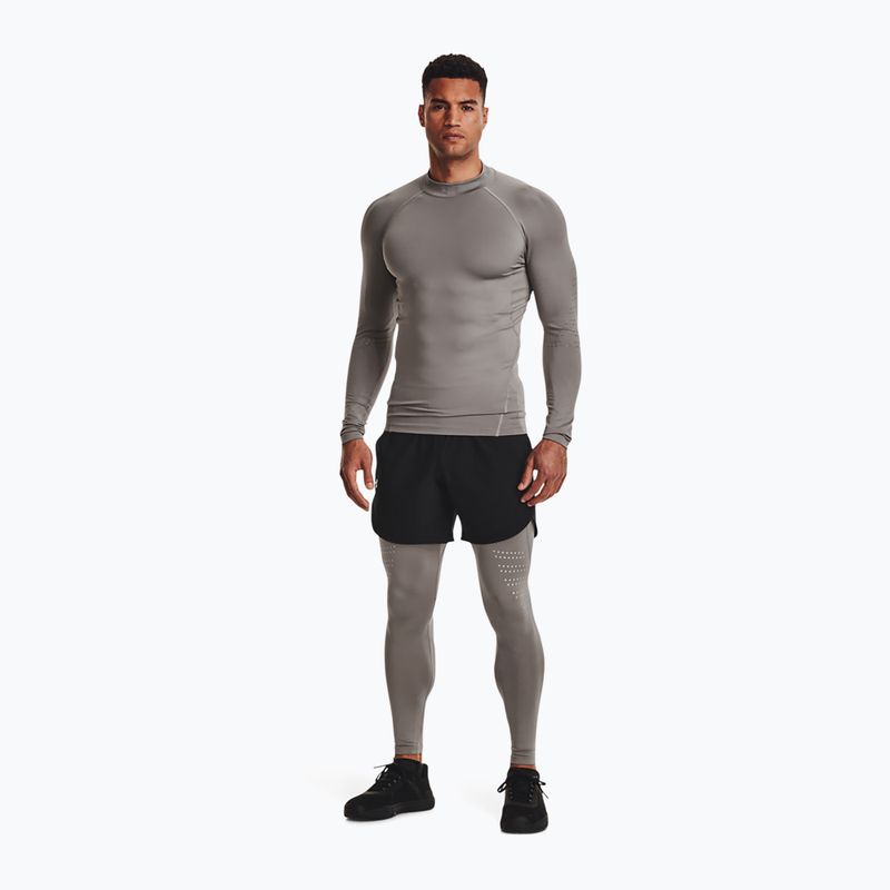 Under Armour men's longsleeve T-shirt Ua Cg Armour Novelty Mock grey 1373828-294 2