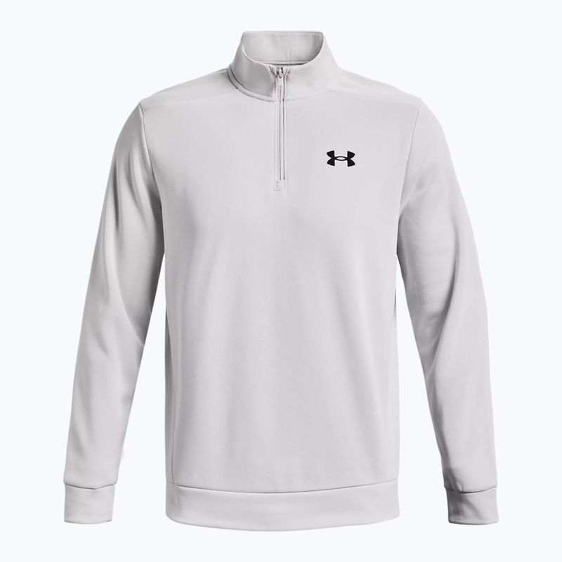 Under Armour Armour Fleece 1/4 Zip grey men's training sweatshirt 1373358-014 2