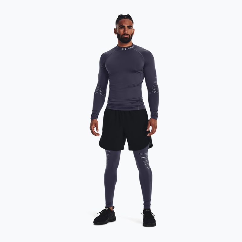 Under Armour men's longsleeve T-shirt Ua Cg Armour Novelty Mock grey 1373828-558 3