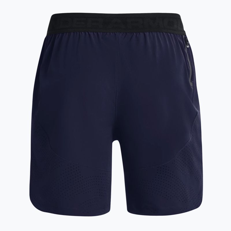 Men's Under Armour Ua Stretch-Woven training shorts navy blue 1351667-410 4
