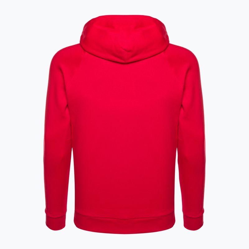 Men's Under Armour Rival Fleece Big Logo Hd hoodie red 1357093 6