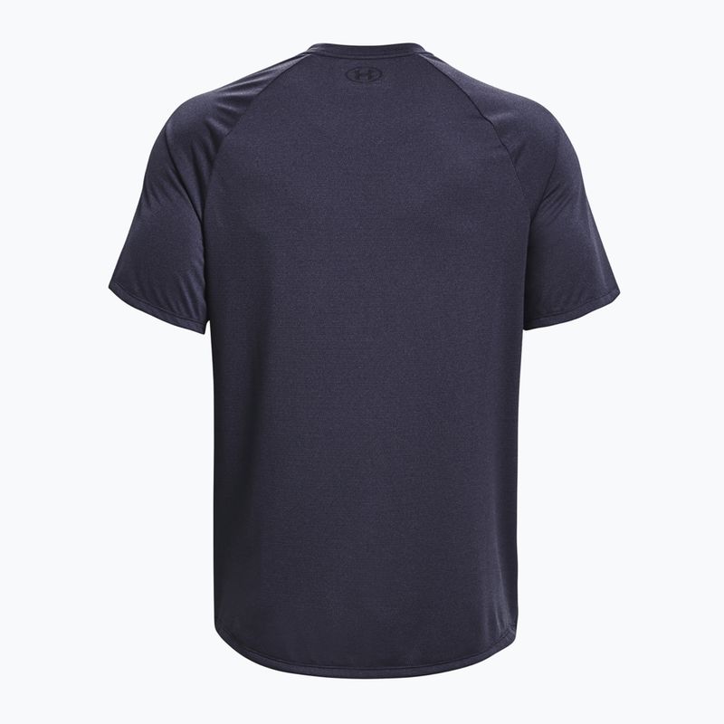 Under Armour men's training T-shirt UA Tech 2.0 SS Tee Novelty navy blue 1345317 2