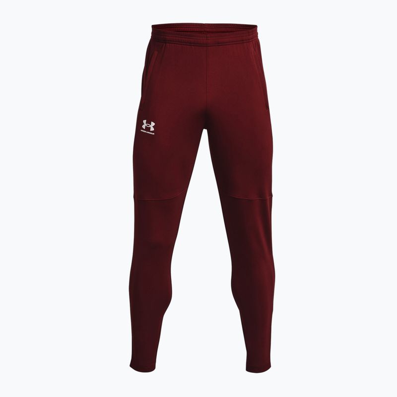 Under Armour men's Ua Pique Track 690 sweatpants red 1366203-690 3
