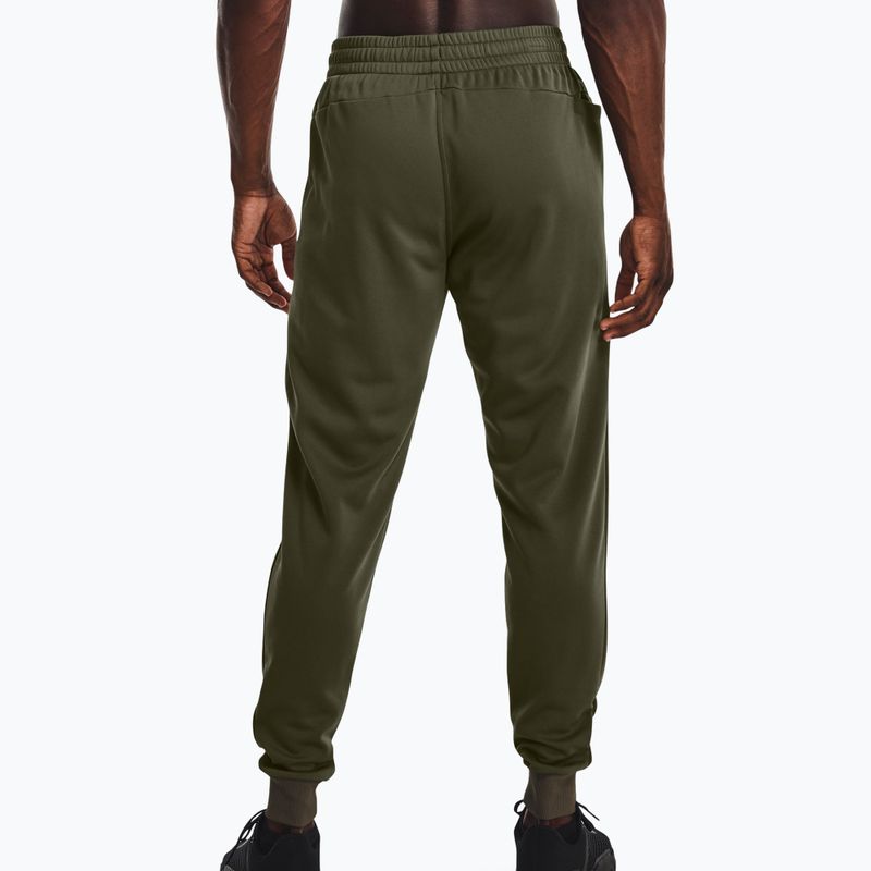 Under Armour Armour Fleece Joggers men's training trousers green 1373362 3