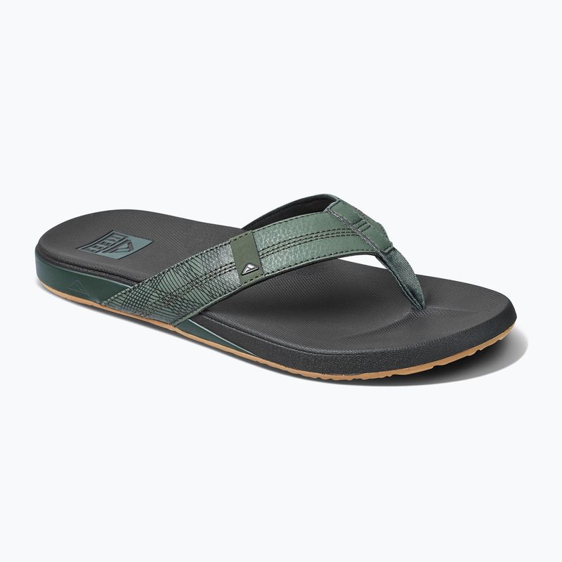Men's REEF Cushion Phantom flip flops black CJ0588 9