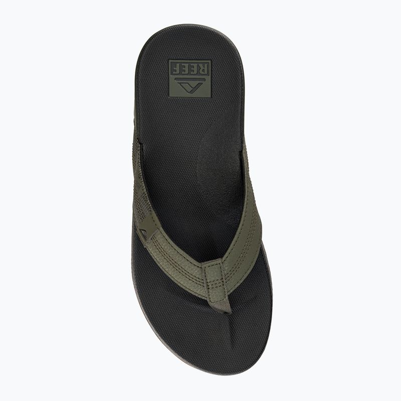 Men's REEF Cushion Phantom flip flops black CJ0588 6