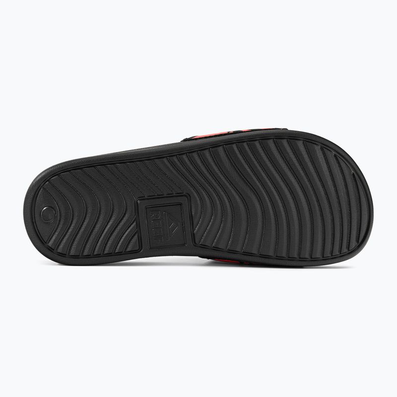 Women's flip-flops REEF One Slide red/black CJ0176 5