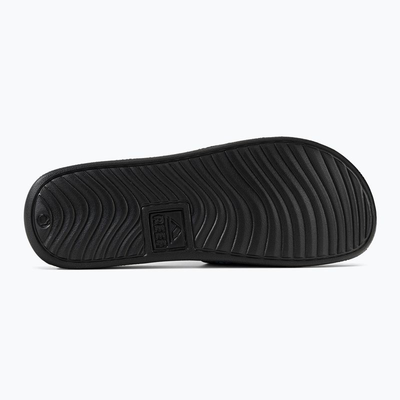 REEF One Slide men's flip-flops black and blue CJ0612 5