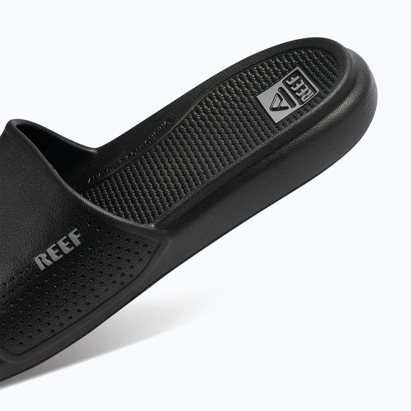 REEF Oasis Slide black men's slides 12