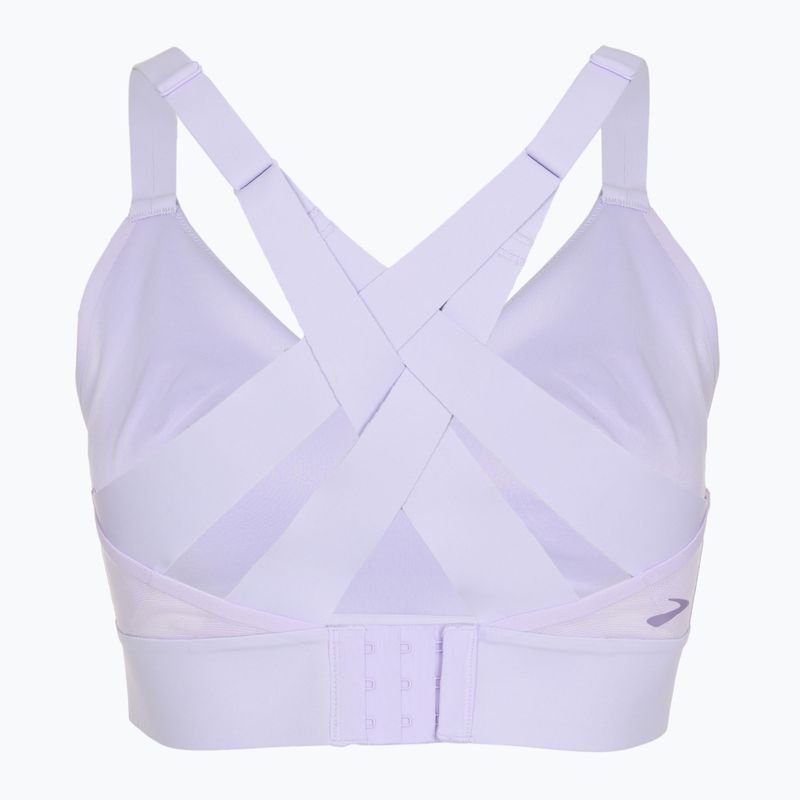 Brooks Interlace Sports Bra violet dash training bra 2
