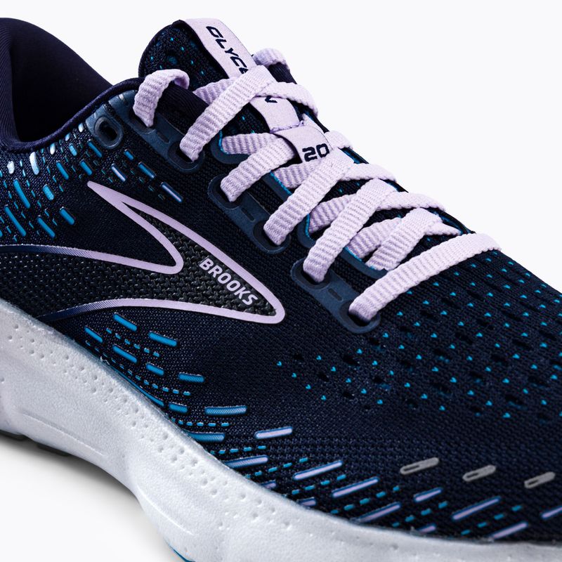 Brooks Glycerin 20 women's running shoes navy blue 1203692A499 10