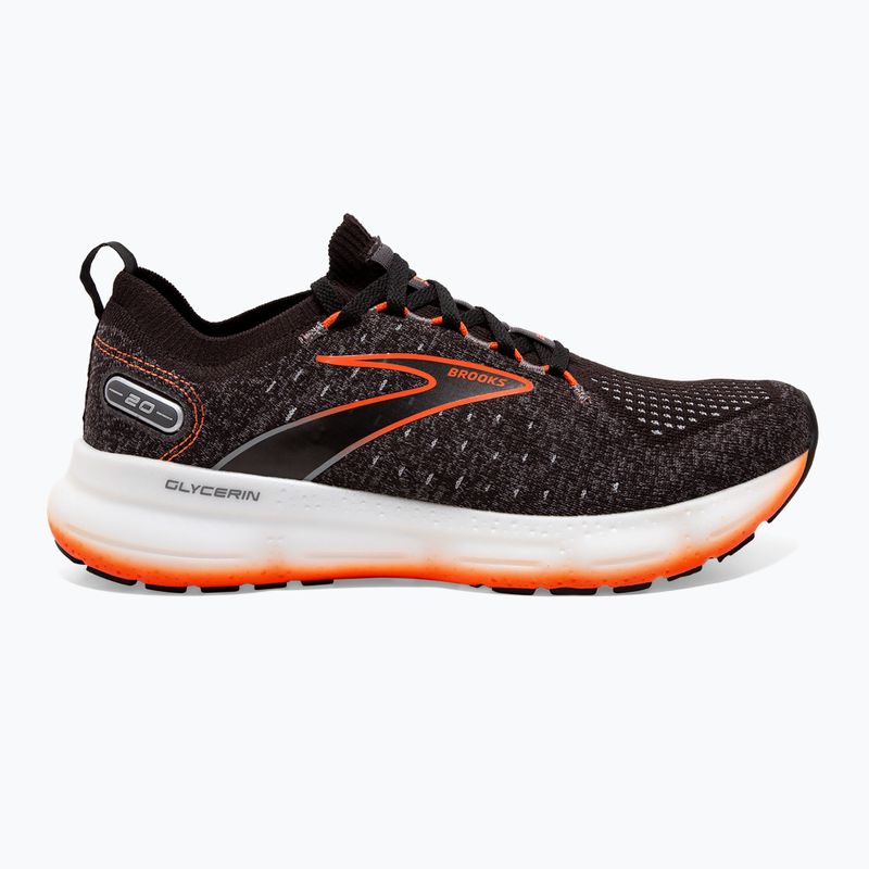 Brooks Glycerin StealthFit 20 grey men's running shoes 1103841D003 10