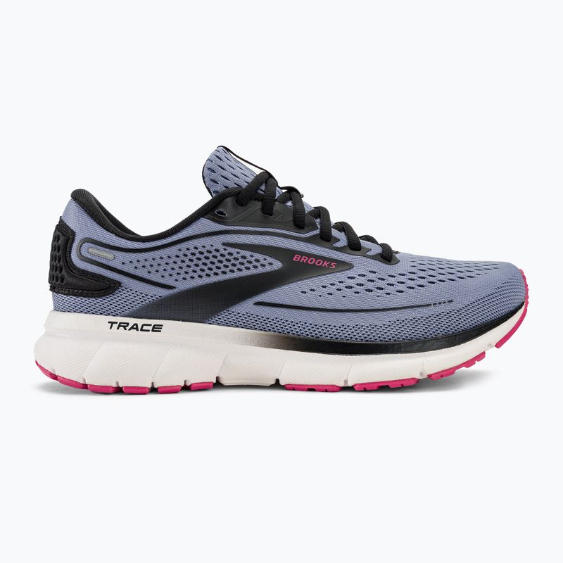 Brooks Trace 2 women's running shoes purple impression/black/pink 2