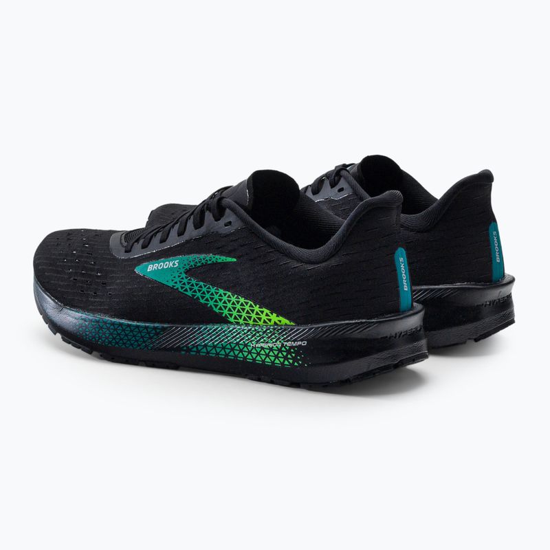 Brooks Hyperion Tempo men's running shoes black-green 1103391D075 3