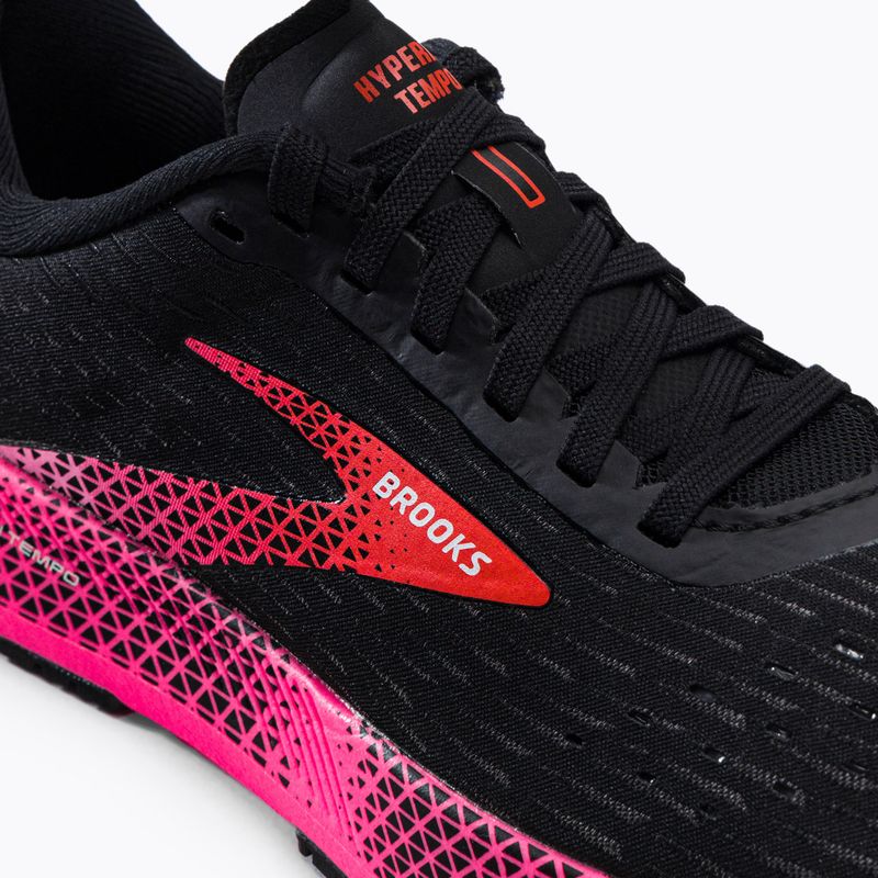 Brooks Hyperion Tempo women's running shoes black/pink 1203281B086 8