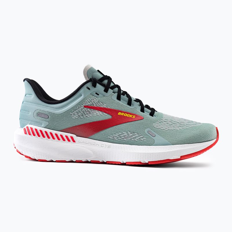 Brooks Launch GTS 9 men's running shoes green 1103871D413 2