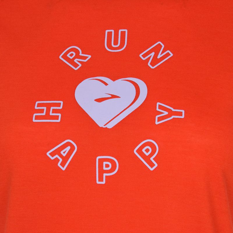 Women's Brooks Distance Graphic jamberry/love run t-shirt 3