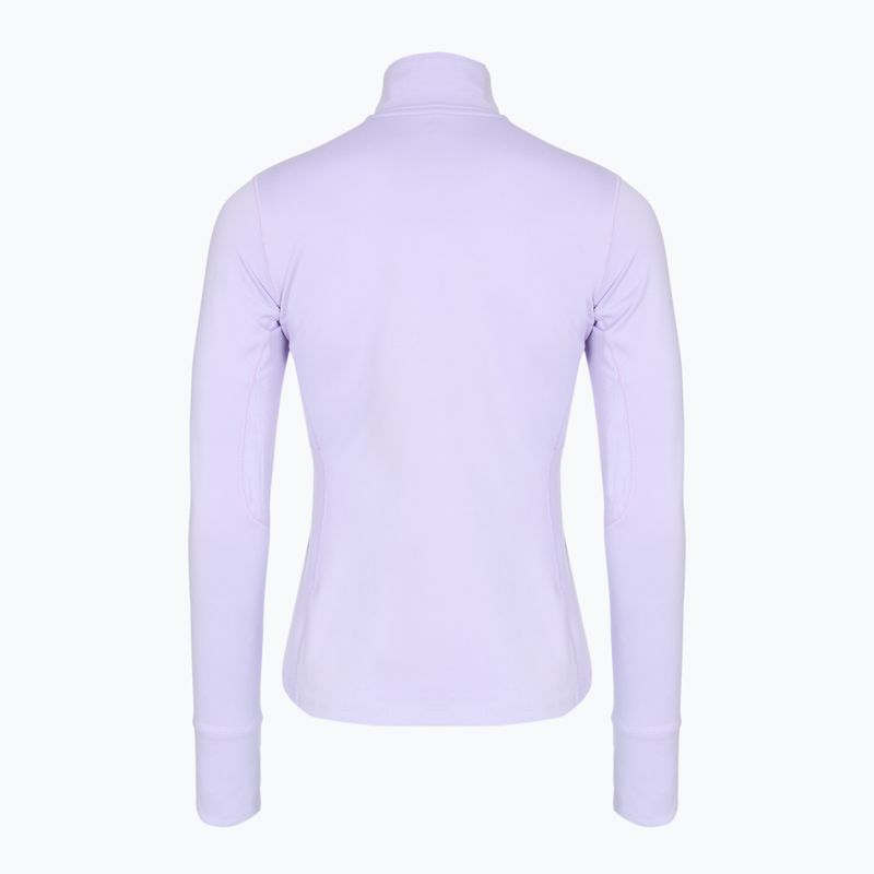 Women's Brooks Dash 1/2 Zip violet dash running sweatshirt 2