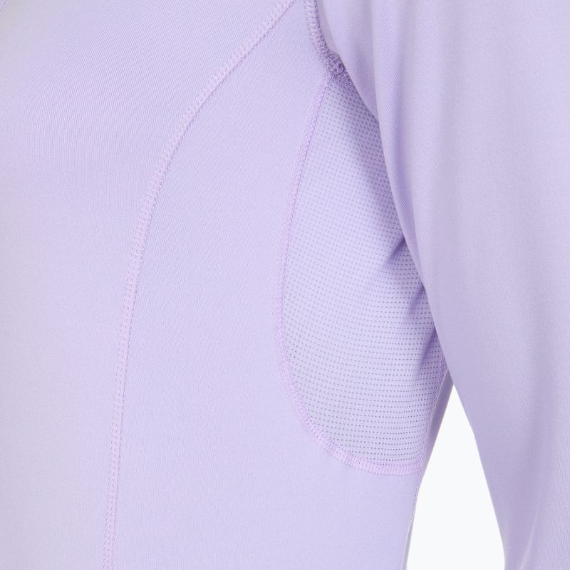 Women's Brooks Dash 1/2 Zip violet dash running sweatshirt 3