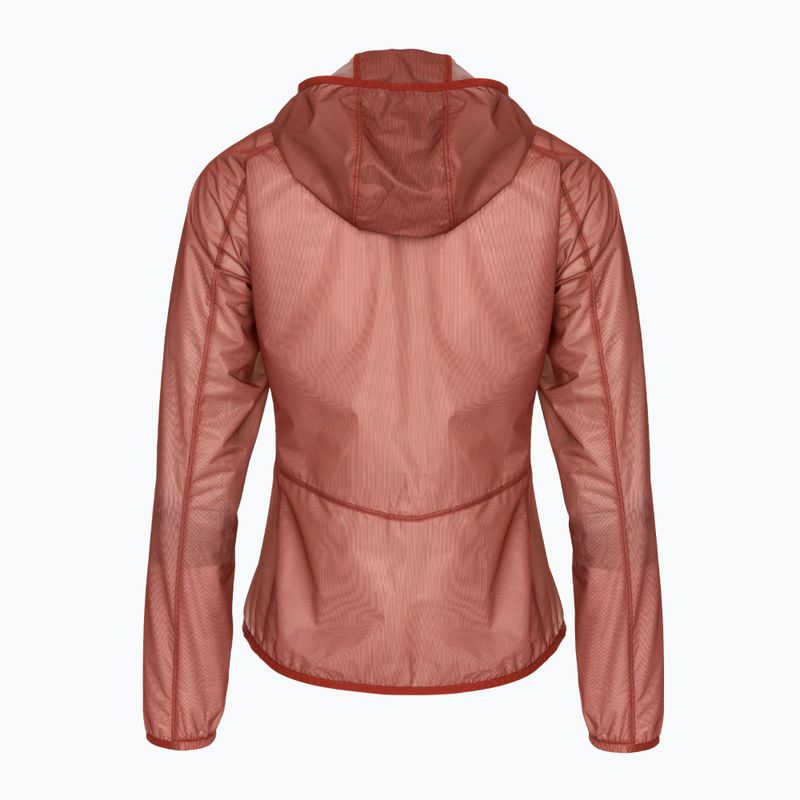 Women's Brooks All Altitude copper running jacket 2