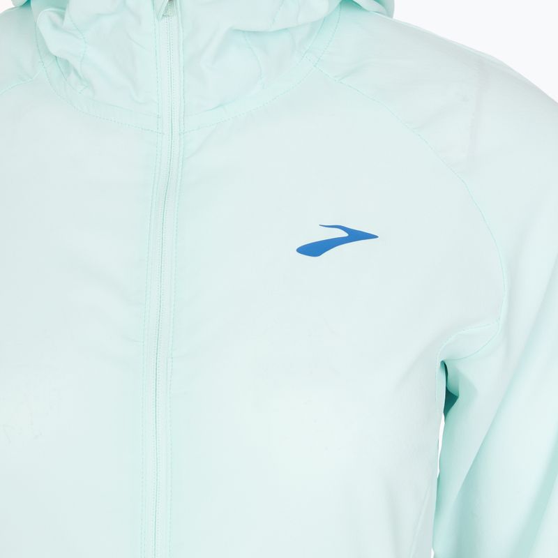 Women's running jacket Brooks Canopy ice blue 3