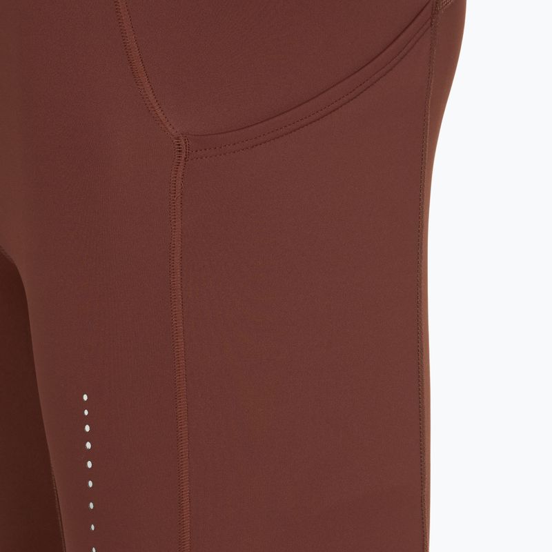 Women's Brooks Method 7/8 Tight running leggings raisin 3