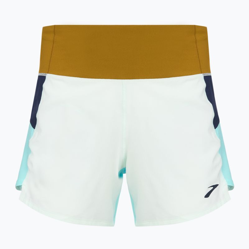 Women's Brooks Chaser 5" running shorts ice blue multi