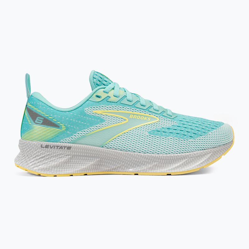 Brooks Levitate 6 women's running shoes green 1203831B483 4