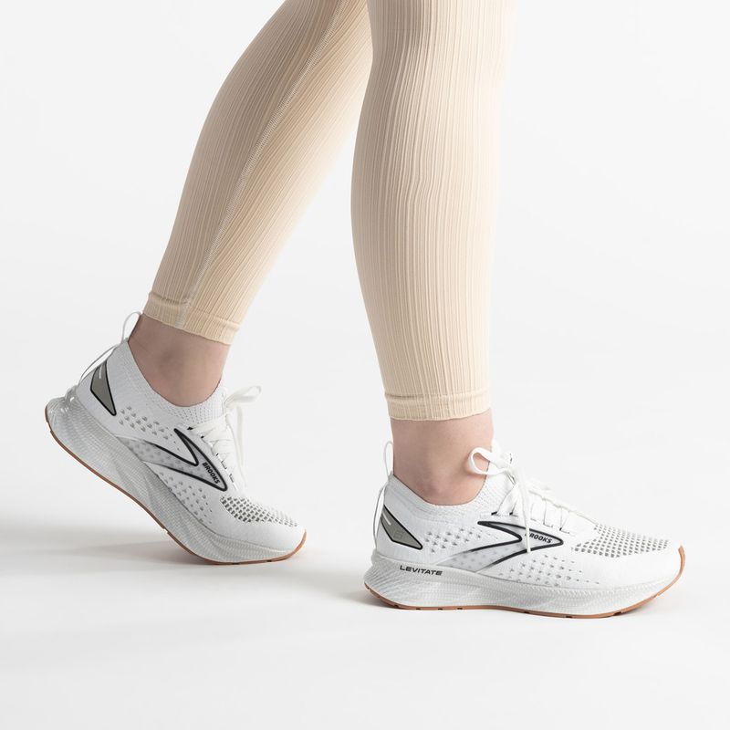 Brooks Levitate StealthFit 6 women's running shoes grey 1203851B170 2