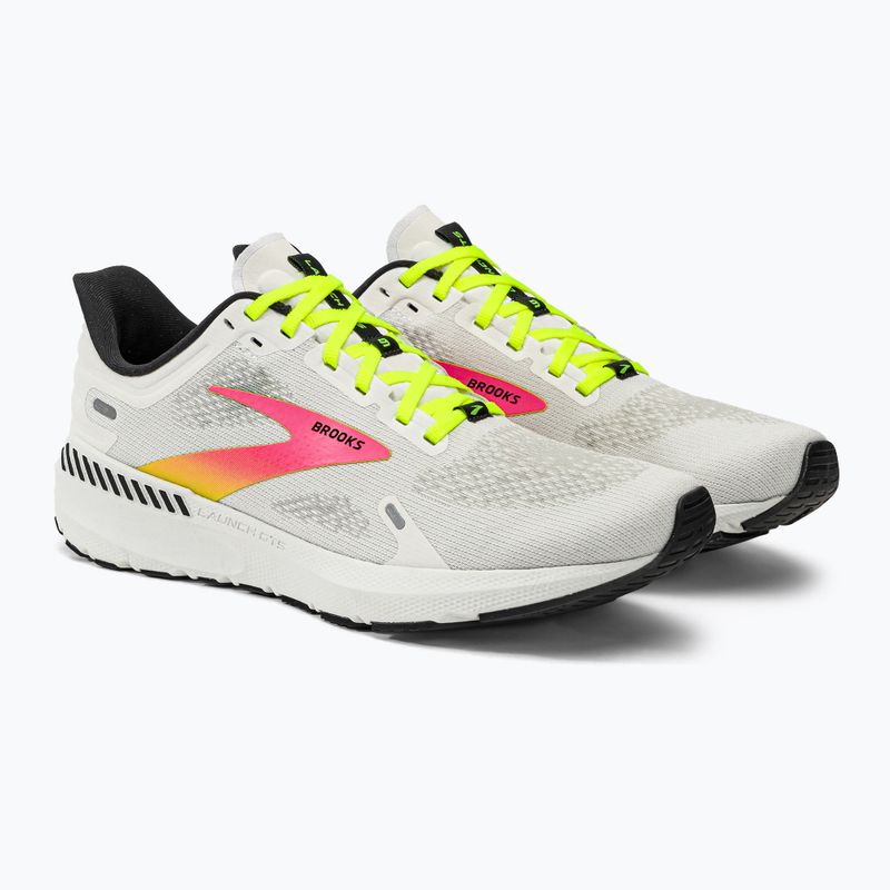Brooks Launch GTS 9 men's running shoes white 1103871D148 5