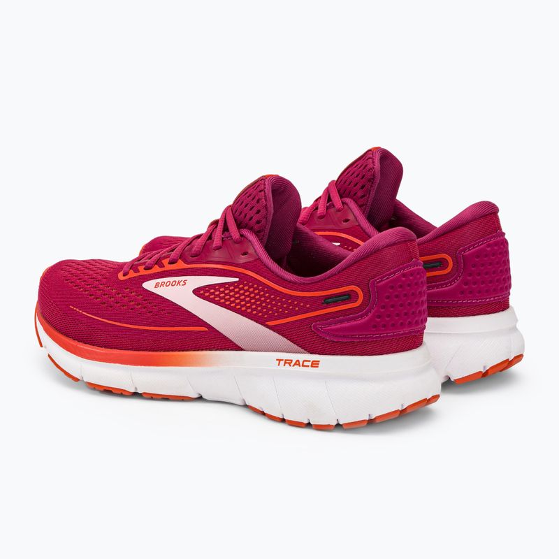 Brooks Trace 2 women's running shoes red 1203751B630 3