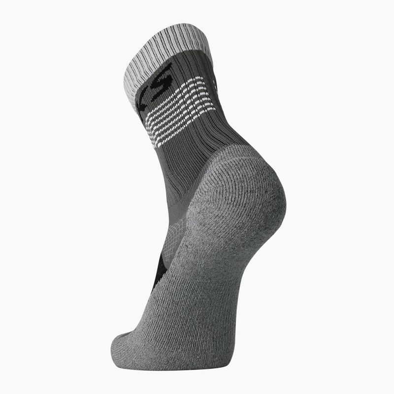 Brooks High Point Crew asphalt/black socks 3