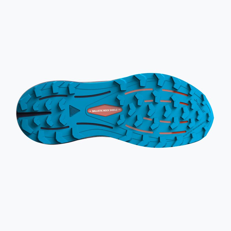 Brooks Cascadia 16 men's running shoes peacoat/atomic blue/rooibos 13
