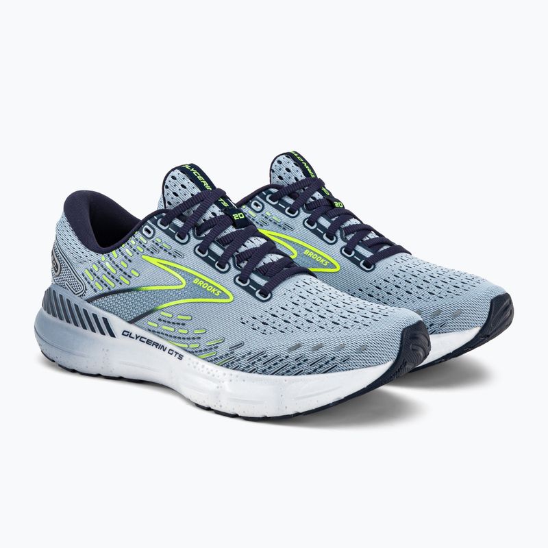 Women's running shoes Brooks Glycerin GTS 20 blue 1203701B416 7